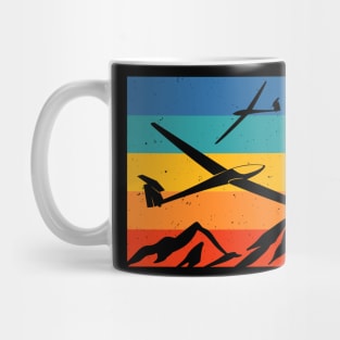 Gliding Soaring Sailplane Glider Pilot Mug